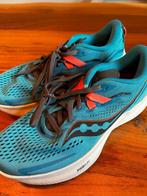 Saucony sportschoenen blauw, Ophalen, Blauw, Sportschoenen, Zo goed als nieuw