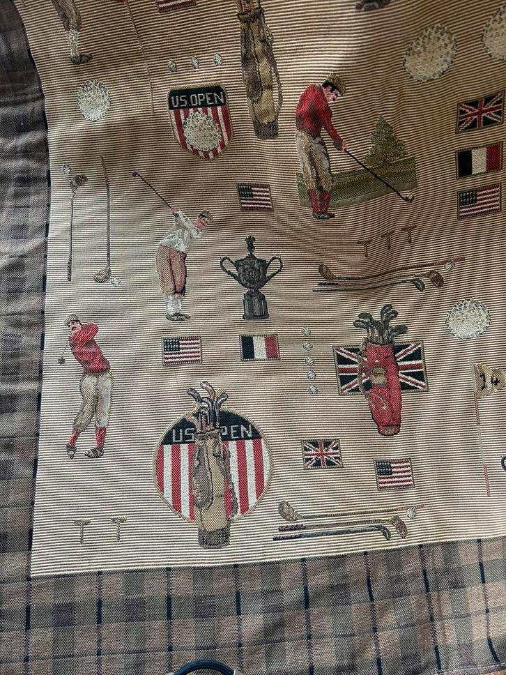 Woondeken/plaid plus 2 kussens. Golf, Huis en Inrichting, Woonaccessoires | Plaids en Woondekens, Nieuw, Ophalen of Verzenden