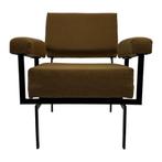 Vintage Pastoe FM07 Cees Braakman fauteuil Japanse Serie, Ophalen, Gebruikt, Pastoe, Metaal