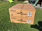 vidaXL Tuinbarstoelen 4 st textileen zwart, Ophalen of Verzenden, Zo goed als nieuw, Overige materialen, Stoel