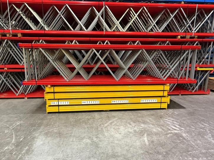 Palletstelling Esmena 500x110 / liggers 360 / lengte 40.8 mt, Zakelijke goederen, Kantoor en Winkelinrichting | Magazijn, Stelling en Opslag