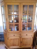 Grenen servies kast, Ophalen, Zo goed als nieuw, 25 tot 50 cm, 150 tot 200 cm