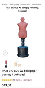 RAM BIG BOB XL Dummy - Zo Goed Als Nieuw!, Sport en Fitness, Vechtsporten en Zelfverdediging, Ophalen of Verzenden, Nieuw