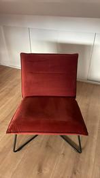 Fauteuil, Huis en Inrichting, Stoelen, Ophalen, Gebruikt, Rood, Eén