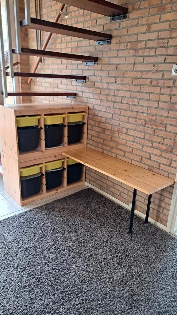 Trofast kast speelgoed opbergen, Kinderen en Baby's, Kinderkamer | Commodes en Kasten, Zo goed als nieuw, 90 tot 105 cm, 75 tot 100 cm