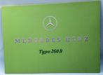 Mercedes Benz brochure, Type 260 D - 1936, Boeken, Auto's | Folders en Tijdschriften, Nieuw, Ophalen of Verzenden, Mercedes