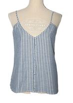 Costes Blue topje, hemdje, blauw/wit, Mt. M, Maat 38/40 (M), Zo goed als nieuw, Costes, Zonder mouw