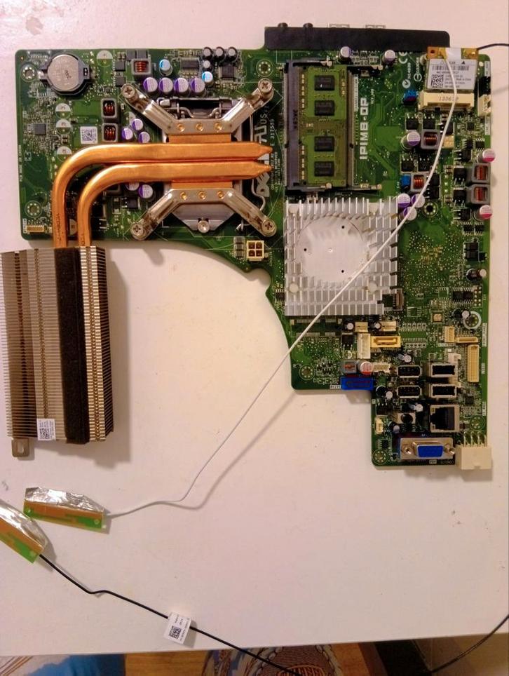 Dell Inspiron One 2330 Moederbord Set (DP/N 9JR10) met CPU, Computers en Software, Moederborden, Zo goed als nieuw, Intel, DDR3