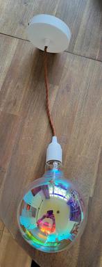 Eyecatcher Hanglamp met Regenboogeffect, Glas, Ophalen of Verzenden, Zo goed als nieuw, Modern