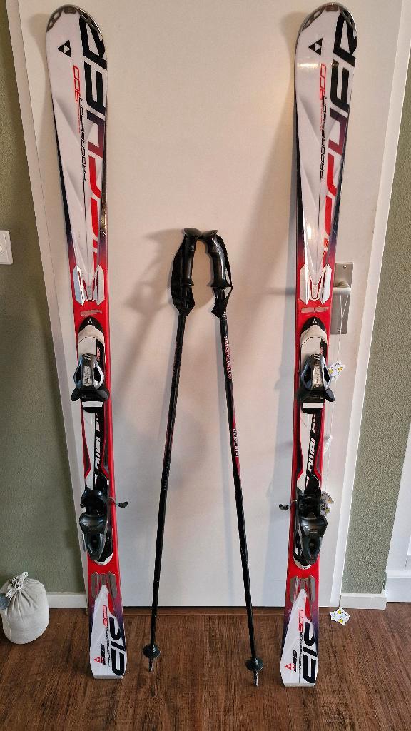 Mooie fischer Progressor 900 ski's inclusief stokken!, Sport en Fitness, Skiën en Langlaufen, Gebruikt, Ski's, Skiën, Fischer
