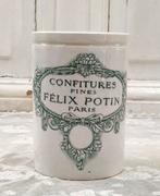 Oude confiture pot Felix Potin, Klein, Ophalen of Verzenden