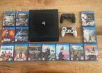 PS4 Pro 1TB + 2 Controllers + 14 Games - Nieuwegein, Ophalen, Met 2 controllers, 1 TB, Pro
