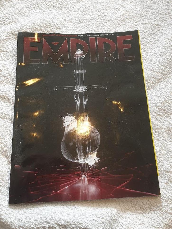 Glass Onion a Knives Out Mystery en heel veel meer in Empire, Verzamelen, Film en Tv, Zo goed als nieuw, Ophalen of Verzenden