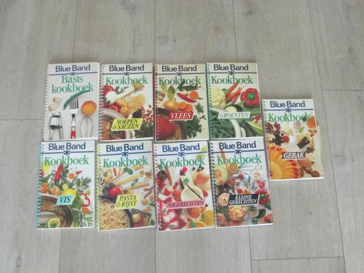 Blue Band kookboekjes 9 stuks, Boeken, Kookboeken, Zo goed als nieuw, Nederland en België, Ophalen of Verzenden