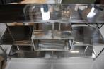 Dressoir  sidetable  vakkenkast  roomdivider metaal zilver, Huis en Inrichting, Ophalen, Zo goed als nieuw
