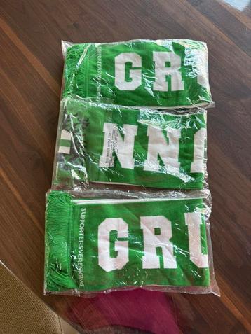 3 FC Groningen sjaals. beschikbaar voor biedingen