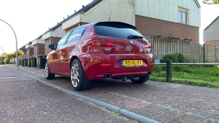 Alfa Romeo 147 Duplex Dubbele Sportuitlaat, Auto diversen, Auto-accessoires, Gebruikt, Ophalen