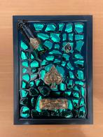 Armand de Brignac Fles Kunst Schilderij Groen Ingelijst, Ophalen of Verzenden