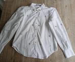 Blouse wit met steentjes Label Dot mt 36, Wit, Ophalen of Verzenden, Zo goed als nieuw, Label Dot