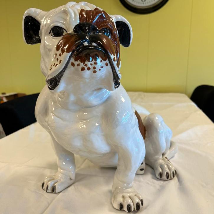Keramische Franse Bulldog - Italiaans, Dieren en Toebehoren, Honden | Bulldogs, Pinschers en Molossers, Geslacht onbekend, Bulldog