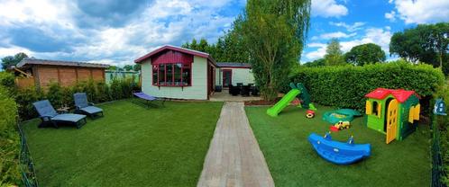 Zomervakantie! Chalet met airco VELUWE park met zwembad, Caravans en Kamperen, Verhuur