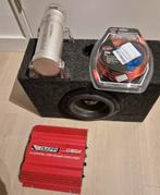 Auto subwoofer en versterker, Ophalen, Gebruikt