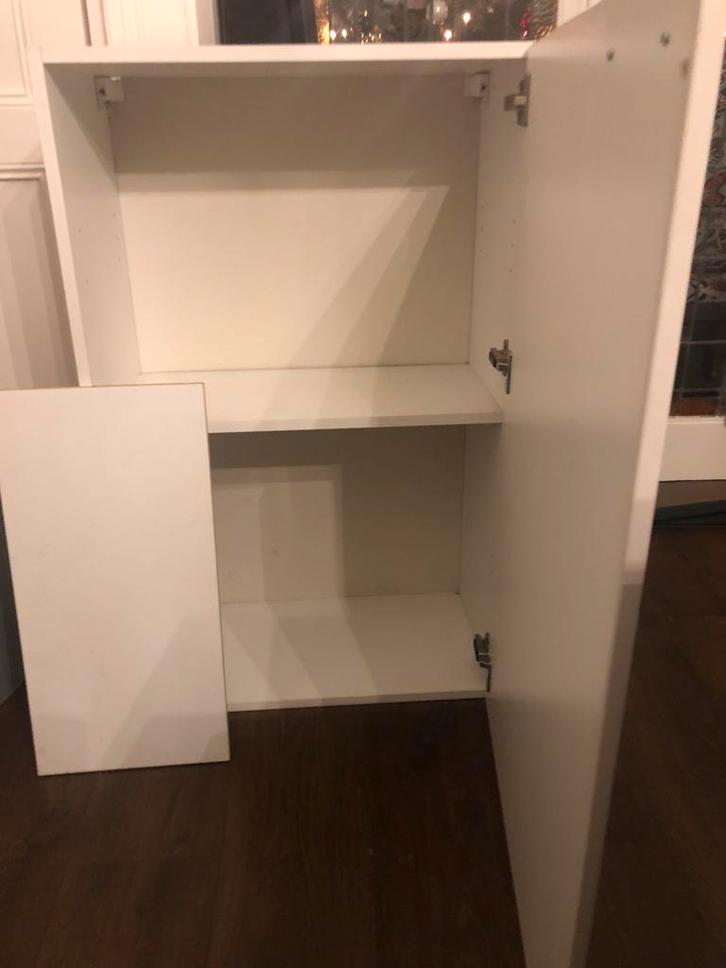 Bruynzeel keuken bovenkast groot 95x60x34, Huis en Inrichting, Keuken | Complete keukens, Gebruikt, Enkelwandige keuken, Wit, Ophalen of Verzenden