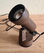 te koop: bruin kunststof spotje, retro vintage jaren 70, Kunststof, Gebruikt, Ophalen of Verzenden, Retro vintage seventies