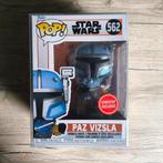 Funko Pop Star Wars The Mandalorian Paz Vizsla EXCL, Ophalen of Verzenden, Zo goed als nieuw