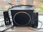 Logitech speakers met subwoofer, Computers en Software, Pc speakers, Ophalen, Gebruikt