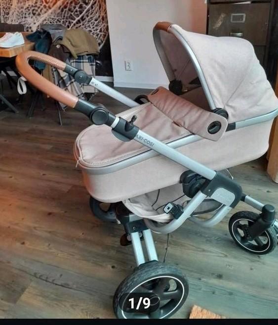 mooie 3 in 1 kinderwagen, buggy maxi cosi nova 2, Kinderen en Baby's, Kinderwagens en Combinaties, Gebruikt, Combiwagen, Maxi-Cosi