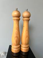 MASSIEF EIKEN HOUT HOUTEN PEPERMOLEN /  ZOUTMOLEN SET, Ophalen of Verzenden, Zo goed als nieuw