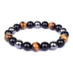 Triple Protection mannenarmband, Bruin, Nieuw, Struikheide 64,3069lj rotterdam, Ophalen of Verzenden