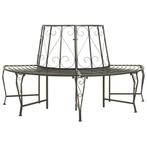 Boombank halfrond 160 cm staal €159, Ophalen of Verzenden, Nieuw