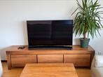 Massief walnoot TV-meubel Goossens 2304555 cm – Eindhoven, Ophalen, Zo goed als nieuw, 200 cm of meer, Minder dan 100 cm