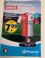 Feyenoord 3D puzzel Hoogvliet, 1volle kaart & 3 losse zegels, Nieuw, Overige typen, Ophalen of Verzenden, Feyenoord