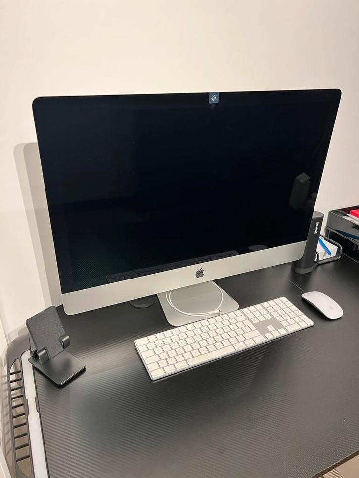 iMac 27 inch 5K Retina - 40GB RAM - 256GB SSD, Computers en Software, Monitoren, Gebruikt, 61 t/m 100 Hz, HDMI, Thunderbolt, Gaming