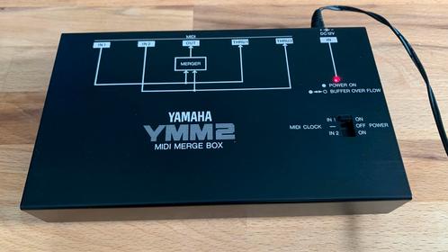 Yamaha YMM2 Midi Merger Box 80’s - 2, Muziek en Instrumenten, Midi-apparatuur, Gebruikt, Ophalen of Verzenden