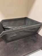 3x Ikea Komplement fijndraadmand + 2x rails donkergrijs, Minder dan 50 cm, Nieuw, Ophalen of Verzenden, Minder dan 100 cm
