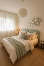 Tweepersoons bed extra groot Hulsta Duitsland 180x220, Huis en Inrichting, Slaapkamer | Bedden, Ophalen, Overige materialen, Gebruikt