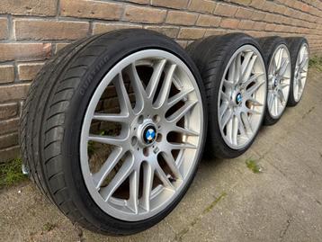 19 inch BMW CSL Breedset velgen z.g.a.n banden 1/3/4 serie beschikbaar voor biedingen