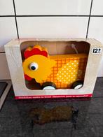 Houten kip trekdier speelgoed, Kinderen en Baby's, Speelgoed | Houten speelgoed, Ophalen of Verzenden