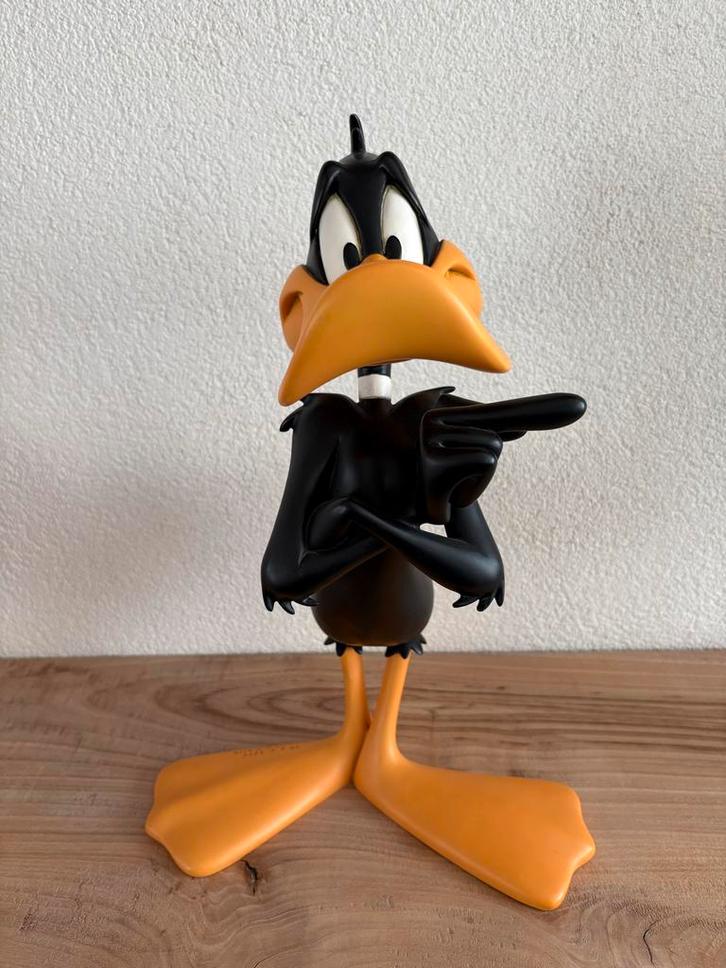 Daffy Duck groot Beeld 40cm - Warner Bros 2000, Verzamelen, Poppetjes en Figuurtjes, Zo goed als nieuw, Ophalen of Verzenden