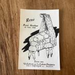 René 1958, Verzamelen, Geboortekaartjes en Visitekaartjes, Ophalen of Verzenden