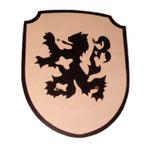 Houten schild draak/leeuw, Gebr simon, Overige typen, Nieuw, Ophalen of Verzenden