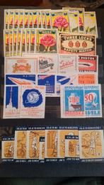 Vintage lucifer labels collectie, Ophalen of Verzenden, Gebruikt