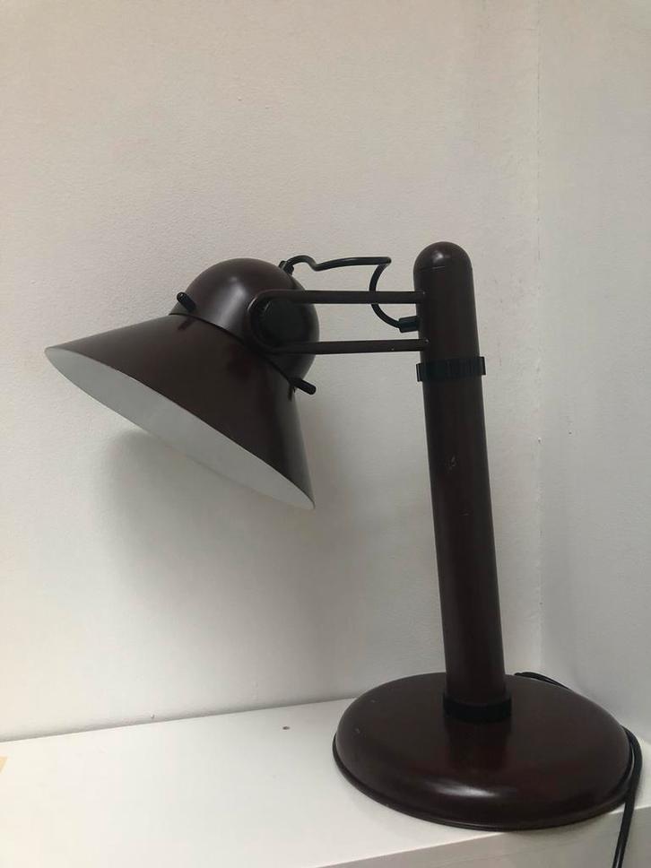Stilnovo lamp gae aulenti, Huis en Inrichting, Lampen | Tafellampen, Zo goed als nieuw, Minder dan 50 cm, Metaal, Ophalen of Verzenden