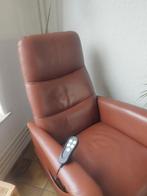 Lederen Sta op Stoel, Huis en Inrichting, Stoelen, Ophalen, Bruin, Nieuw, Leer