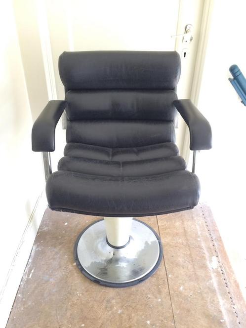 Prachtige Vintsge Barber Stoel, Huis en Inrichting, Fauteuils, Gebruikt, Metaal, Overige materialen, Ophalen