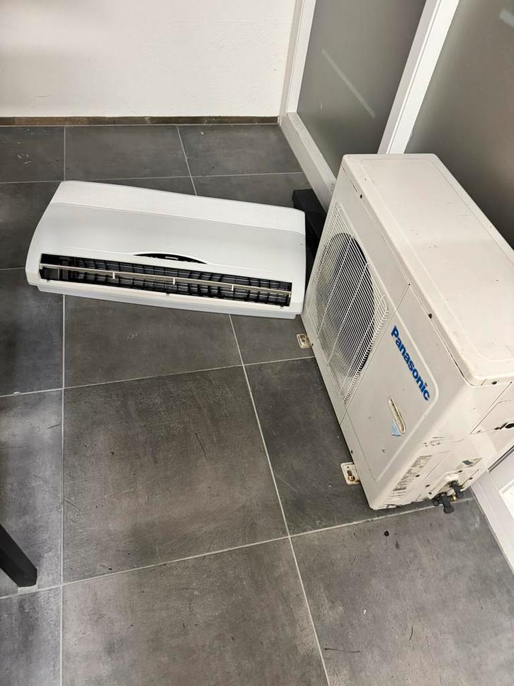 Panasonic CS-V18CTP Onderbouw Cassette Airco, Witgoed en Apparatuur, Airco's, Gebruikt, Wandairco, 60 tot 100 m³, 3 snelheden of meer